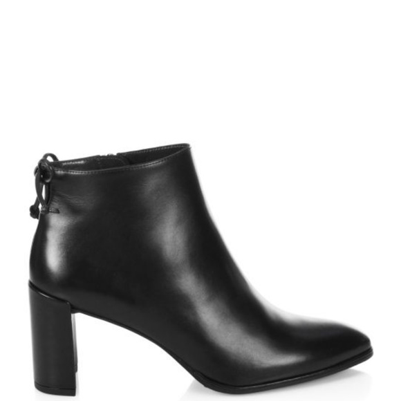 stuart weitzman lofty leather booties